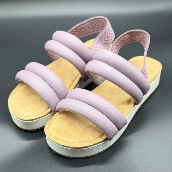 Koolaburra by UGG Shoes - Koolaburra by UGG Purple Padded Platform Sandals Women's Size 8.5